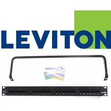 Leviton 69586-u24 Extreme 6+ Universal Patch Panel, 24-port