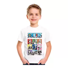 Playera One Piece Anime De Moda Para Hombres Y Niños 