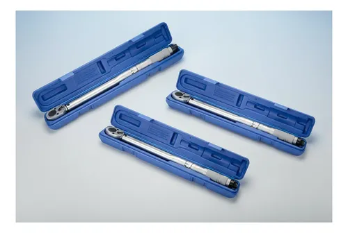 Kit Bremen: Torquimetro Enc. 1/2 42-210 Nm 47cm + Enc. 1/4 5-25 Nm 28cm + Enc. 3/8 19-110 Nm 36cm