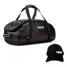 Mochila De Viagem Duffel Thule Chasm 70l Black + Brinde Boné