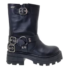 Botas Anca & Co Hebillas Mujer Plataforma Cuero Vacuno Kenya