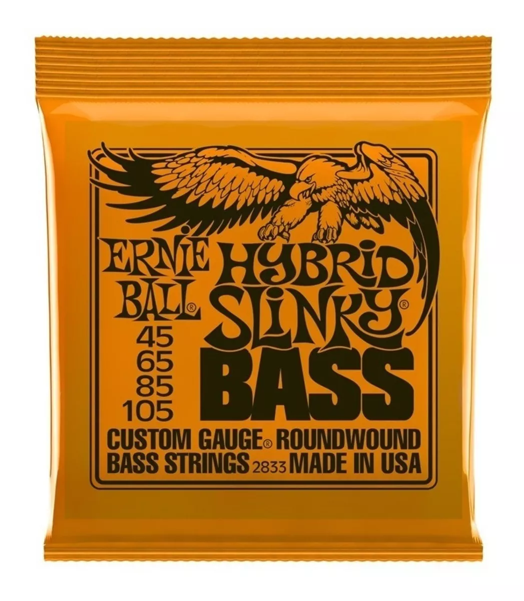 Encordado Ernie Ball 2833 Eb2833 Hybrid Slinky Bass 045-105