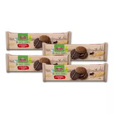 Biscoito Hafer Cookies Dark 200g Lambertz ( 4 X 200g ) 