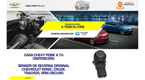 Sensor Reversa Chevrolet Sonic, Cruze, Tracker Foto 3