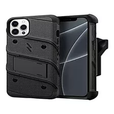 Funda Zizo Para iPhone 13 Pro Max-negro/negro