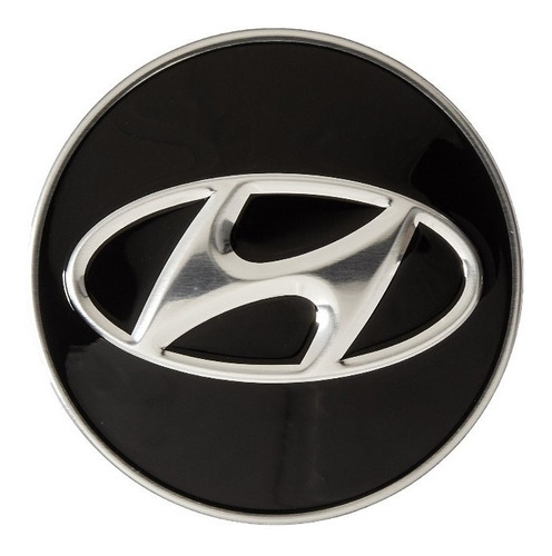 Emblema Tapa Aro Hyundai Nuevas !