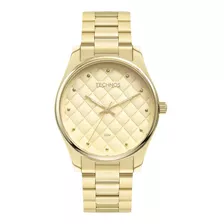 Relógio Feminino Technos Brilho Dourado 24 Hs