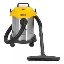 Aspirador Tambor Vonder Profissional Apv 1000 12l Prateado Y Amarelo Y Preto 220v 50hz/60hz