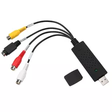 Capturadora De Video Y Audio Usb Rca Dvr Pc Notebook