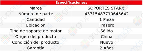 Soporte De Motor Trasero Soportes Star 6c 1750 1929 A 1933 Foto 2