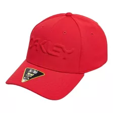 Bone Oakley Original Stretch Hat Embossed Verm. Promoção !