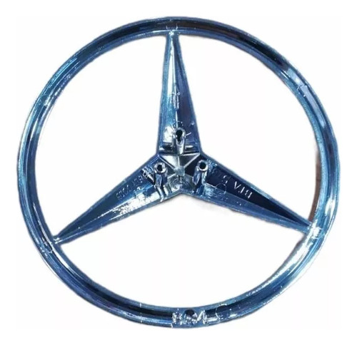 Emblema Cajuela Original 9cm Mercedes Benz Ml 1998 Foto 2
