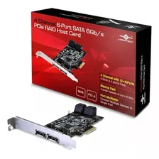 Vantec 4-channel 6-port Sata 6gb/s Pcie Raid Host Card