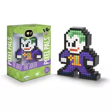 Pixel Pals Dc Comics El Joker De Colección Iluminado Figura,