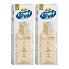 Chantilly Chantymix Supreme 1 Litro Com 2 Un - Amélia