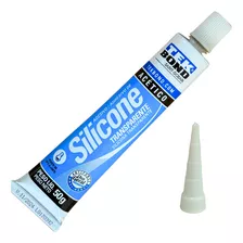 Silicone 50g Vedação Banheiro Box Cozinha Transparente 