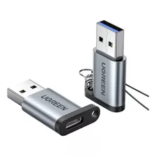 Ugreen Adaptador Usb 3.0 A A Usb-c 3.1 Gris