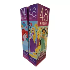 Set 2 Rompecabezas Disney Princess (48 Y 24 Piezas)