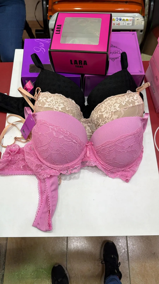 Promo X 3 Conjunto Varios Modelos Discontinuo Talle 105 Ver Foto 1 Encaje 105