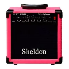 Amplificador Sheldon Gt1200 Para Guitarra De 15w Cor Rosa