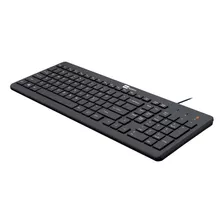 Teclado Con Cable Hp 150 Negro Wired Keyboard 