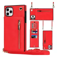 Funda Jaorty Para iPhone 11 Pro Max-rojo