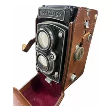 Rolleiflex Máquina Fotográfica Antiga E Acessórios Lentes