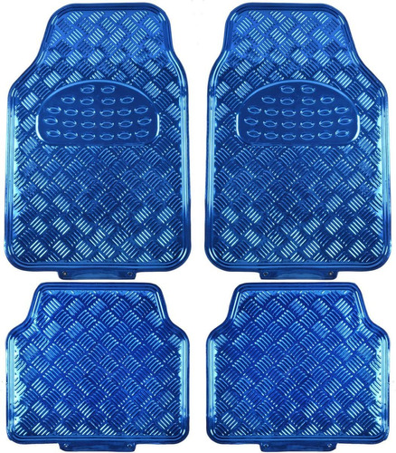 Foto de Tapetes Diseo Azul Metalico Para Hyundai Terracan