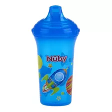 Vaso Nuby Estampado Con Pico Duro 270ml Universo Binario