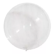 Globo Burbuja 18 Pulgadas Transparente Bobo X 50 Unidades