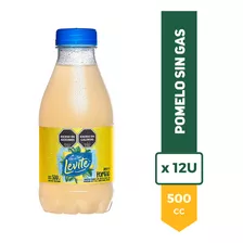 Agua Saborizada Levite 500ml Pomelo Sin Gas Pack X12