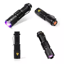 Lámpara Led Uv Con Zoom Detector Billetes Falsos (pila Aa)