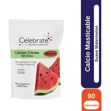 Celebrate Calcio Masticable Suave Watermelon