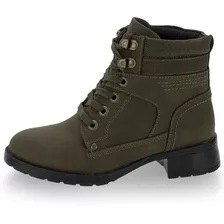 Bota Infantil Coturno Menina Mooncity 76023 Oferta Promoção!