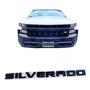 Emblema Letra 3d Chevrolet Cheyenne 2018 A 2021 Color Negro