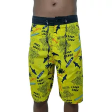 Kit 10 Bermudas Surf Estampadas Infantil Masculino Atacado