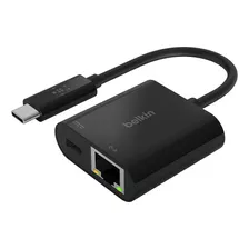 Belkin Adaptador Rede Gigabit Usb-c + Charge 60w Macbook Pc