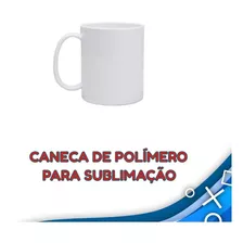 Caneca De Polímero P Sublimação 325ml Branca 36 Und + Culote