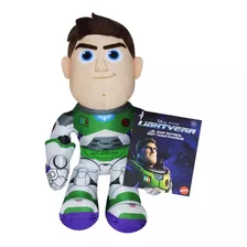 Boneco Pelúcia 26cm Personagens Buzz Lightyear Disney Pixar