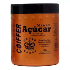 Máscara De Açucar Coiffer 500g Cabelo Elástico E Quebradiço