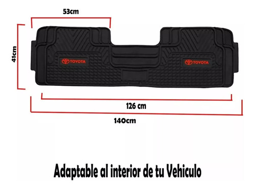 Tapetes Logo Toyota Fortuner Automatica 2.4d 4x2 2019 Foto 2