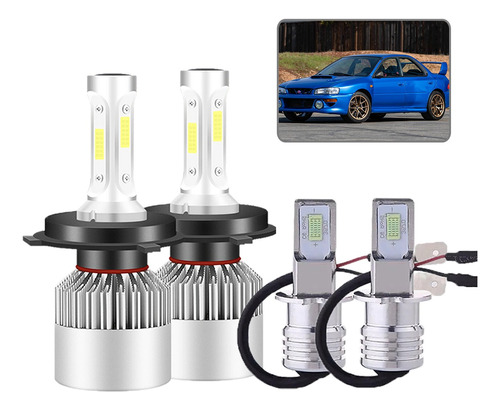 4pcs Luz Proyeccin Del Coche Luz Bienvenida