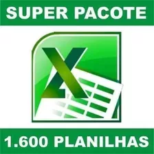 1600 Planilhas Excel 100% Editáveis Frete Grátis