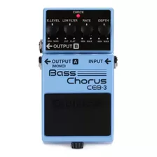 Pedal Para Baixo Ceb3 Bass Chorus Boss