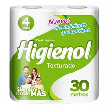 Bolsón Papel Higiénico higienol Texturado 30mts X 48 Rollos