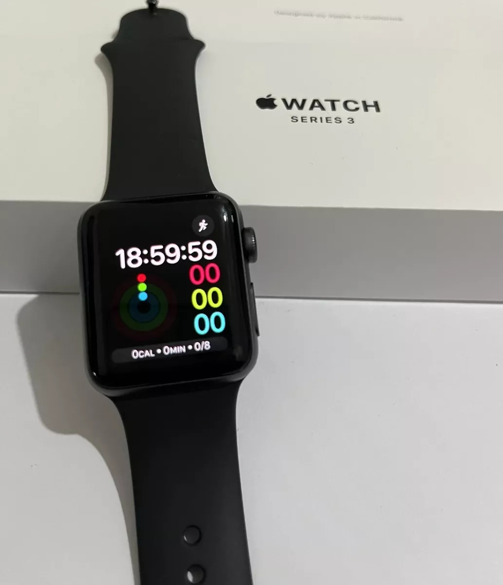 Apple Watch  Series 3 (gps) - Caixa De Alumínio Cinza 38 Mm 