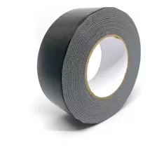 Cinta Tela Gaffer Impermeable Negro 50x50 Multiuso Duct Tape