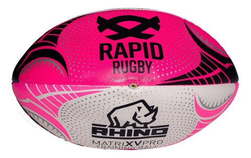 Balón De Rugby Rhino Profesional Ovalado Ball Entrenamiento