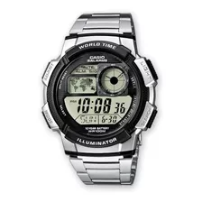 Reloj Casio Ae-1000wd Cronome Hora Mundial Original Garantía