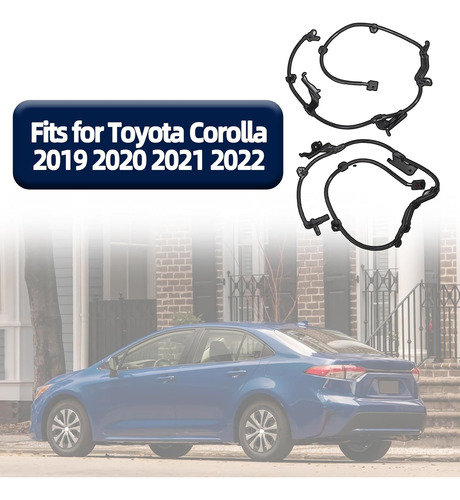 Sensor Abs Delantero Para Toyota Corolla 2019-2022 L4 1.8l Foto 3